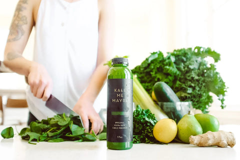 Cold-pressed juice made in Raleigh, NC by Raleigh Raw