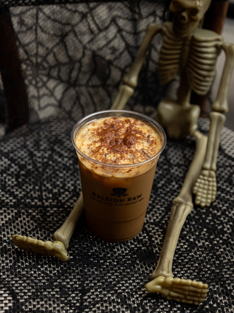 Raleigh Raw pumpkin latte