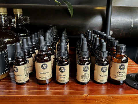 Raleigh Raw herbal tinctures