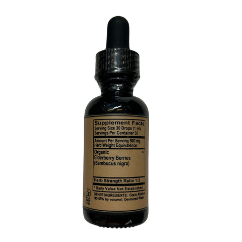 Elderberry Liquid Extract - 1 oz