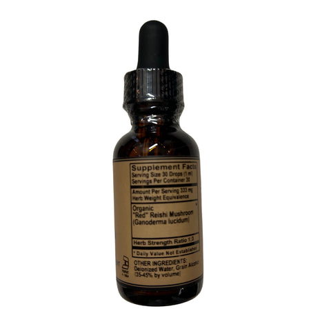 Reishi Mushroom Liquid Extract - 1 oz