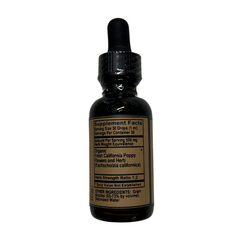 California Poppy Liquid Herb - 1 oz